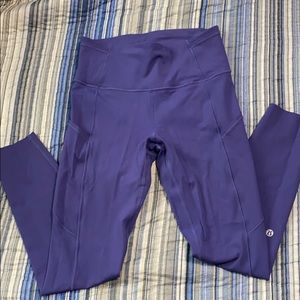 Lululemon fast and free 7/8 pant.